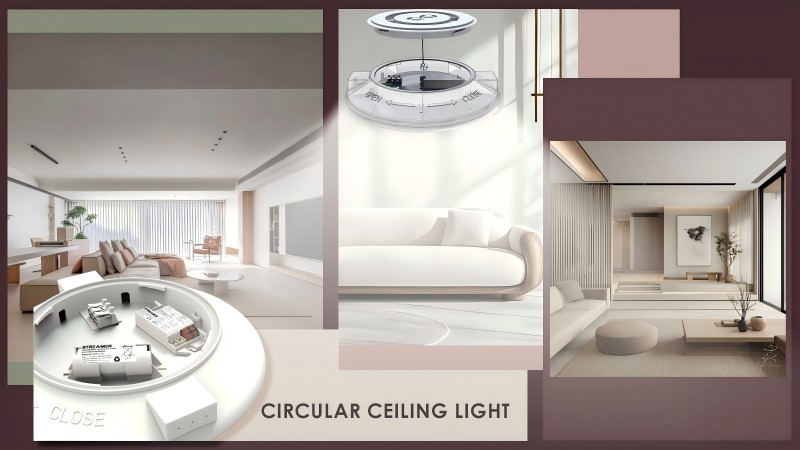 Quelles sont les précautions et les méthodes d'installation de l'installation de plafond circulaire?